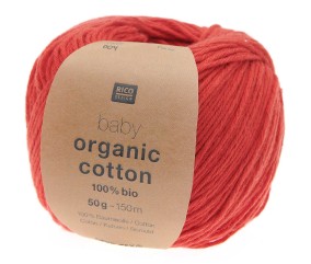 Pelote de coton Baby organic cotton - 100% BIO - Rico Design