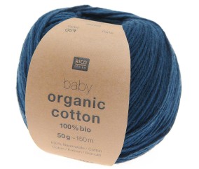 Pelote de coton Baby organic cotton - 100% BIO - Rico Design