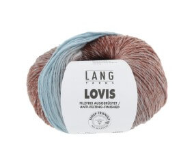 Pelote à tricoter 100% Laine Vierge LOVIS - Lang Yarns