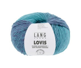 Pelote à tricoter 100% Laine Vierge LOVIS - Lang Yarns