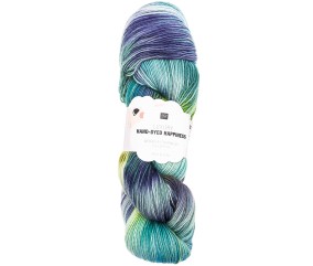 Pelote de laine Luxury HAND-DYED HAPPINESS DK - 100GR - Rico Design