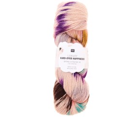 Pelote de laine Luxury HAND-DYED HAPPINESS DK - 100GR - Rico Design