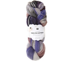 Pelote de laine Luxury HAND-DYED HAPPINESS DK - 100GR - Rico Design