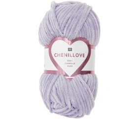 Découvrez le Confort et la Douceur de la Pelote Velours Creative Chenillove 100GR de Rico Design