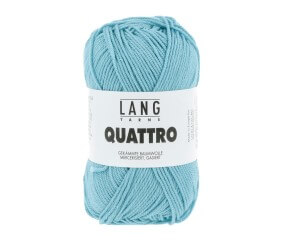 Fil à tricoter 100% coton QUATTRO - Lang Yarns