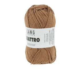 Fil à tricoter 100% coton QUATTRO - Lang Yarns