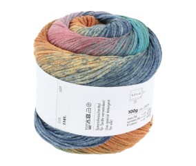 Pelote exceptionnelle de soie SILK COLOR - 100 GR - Lang Yarns