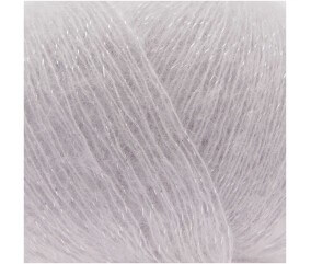 Fil à Tricoter ESSENTIALS SUPER KID MOHAIR LOVES SILK GLAMOROUS GLITTER: Luxe, Douceur et Créativité - 25gr - Rico Design