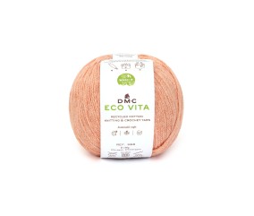 Fil de coton recyclé ECO VITA pour tricot et crochet - 100GR - DMC