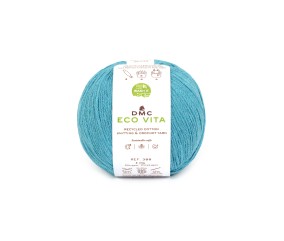 Fil de coton recyclé ECO VITA pour tricot et crochet - 100GR - DMC