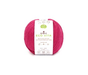 Fil de coton recyclé ECO VITA pour tricot et crochet - 100GR - DMC