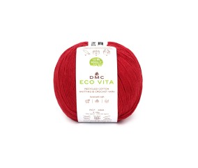 Fil de coton recyclé ECO VITA pour tricot et crochet - 100GR - DMC