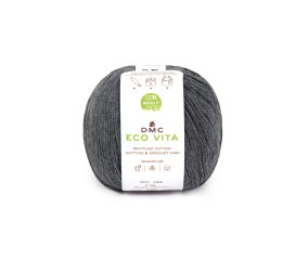 Fil de coton recyclé ECO VITA pour tricot et crochet - 100GR - DMC