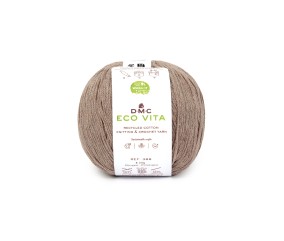 Fil de coton recyclé ECO VITA pour tricot et crochet - 100GR - DMC