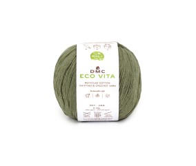 Fil de coton recyclé ECO VITA pour tricot et crochet - 100GR - DMC