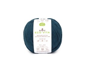 Fil de coton recyclé ECO VITA pour tricot et crochet - 100GR - DMC