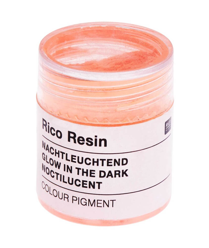 Pigment de couleur pour résine Noctilucent - Pot de 3gr - Rico Design