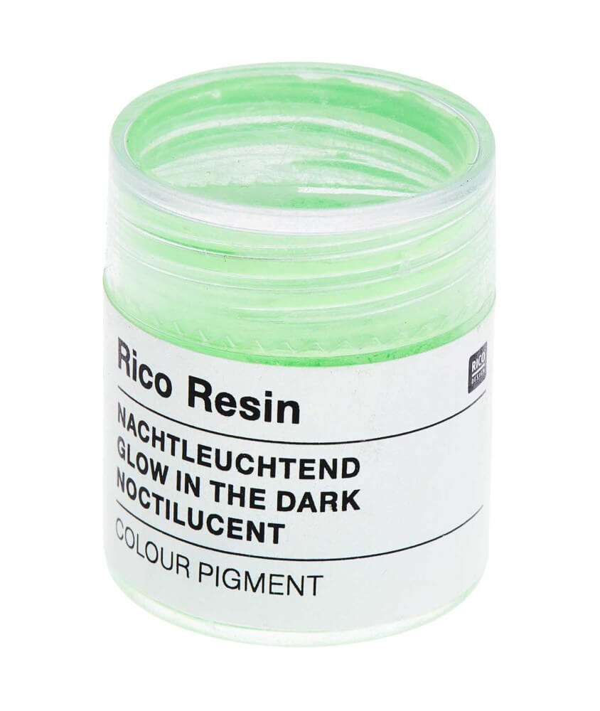 Pigment de couleur pour résine Noctilucent - Pot de 3gr - Rico Design