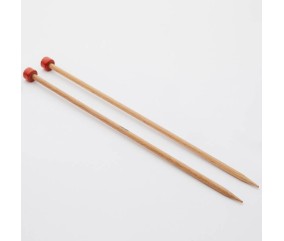Aiguilles à tricoter en bois 40cm "Basix Birch" du N°5,5 au N°35 - Knitpro