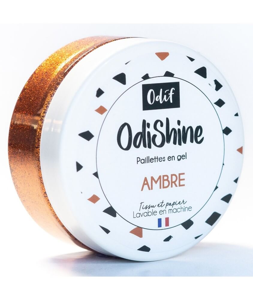 Gel Pailleté OdiShine 70 ml - Embellissez vos Créations avec Éclat et Éco-Responsabilité - Odif