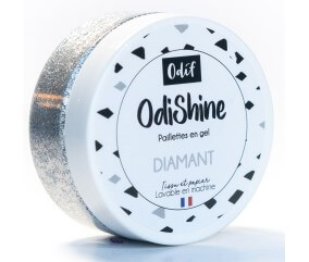 Gel Pailleté OdiShine 70 ml - Embellissez vos Créations avec Éclat et Éco-Responsabilité - Odif