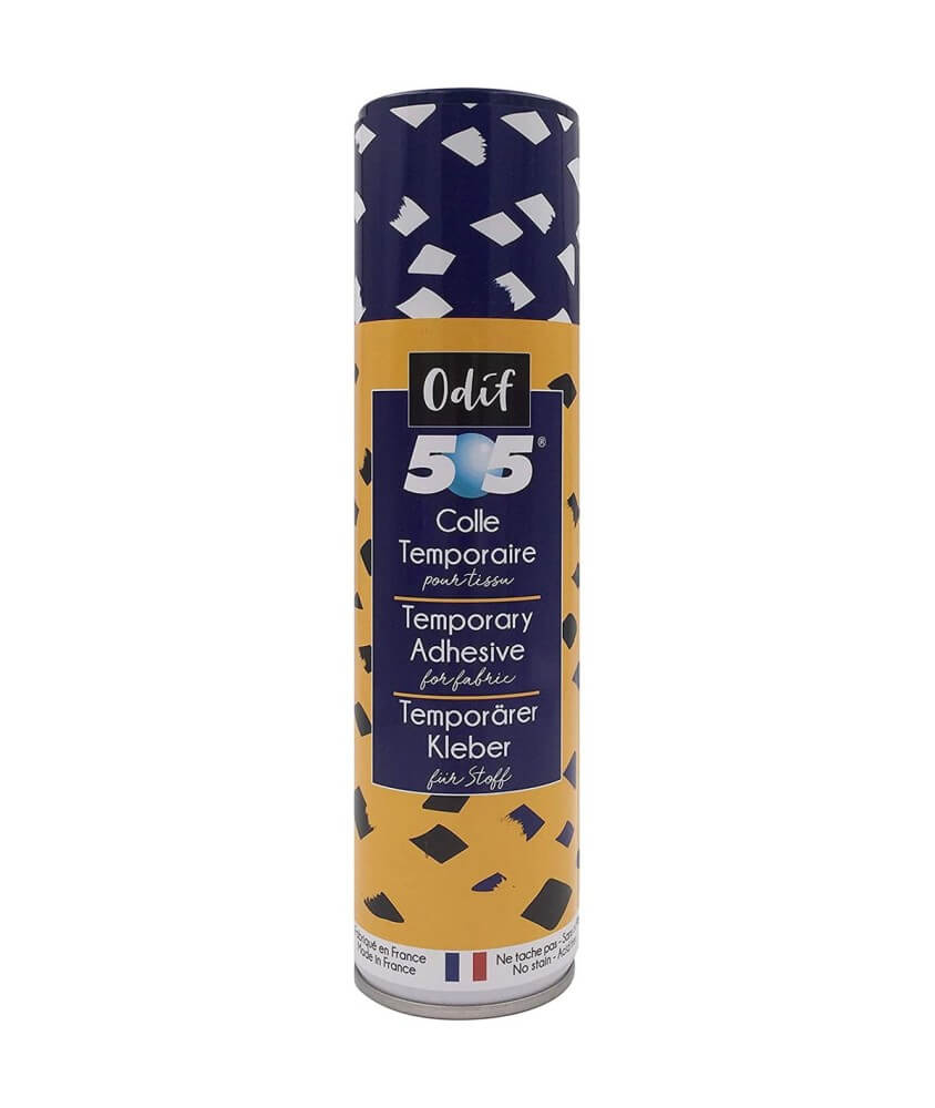 Colle Temporaire pour Tissu 505 - 500 mL - L'Alliée Parfaite pour un Patchwork Précis - Odif