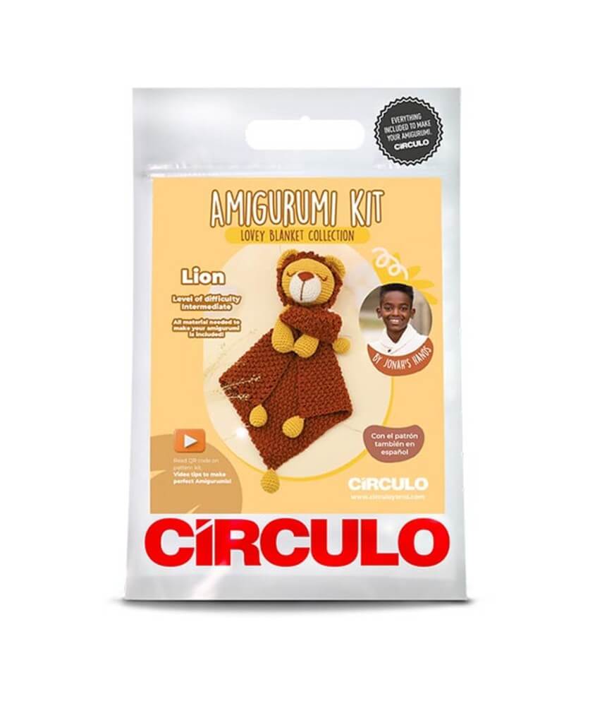 Kit crochet Doudou Lion - Circulo