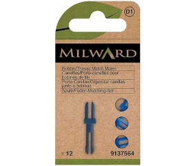 Lot de 12 Porte-canettes pour bobines de fils en plastique - Milward