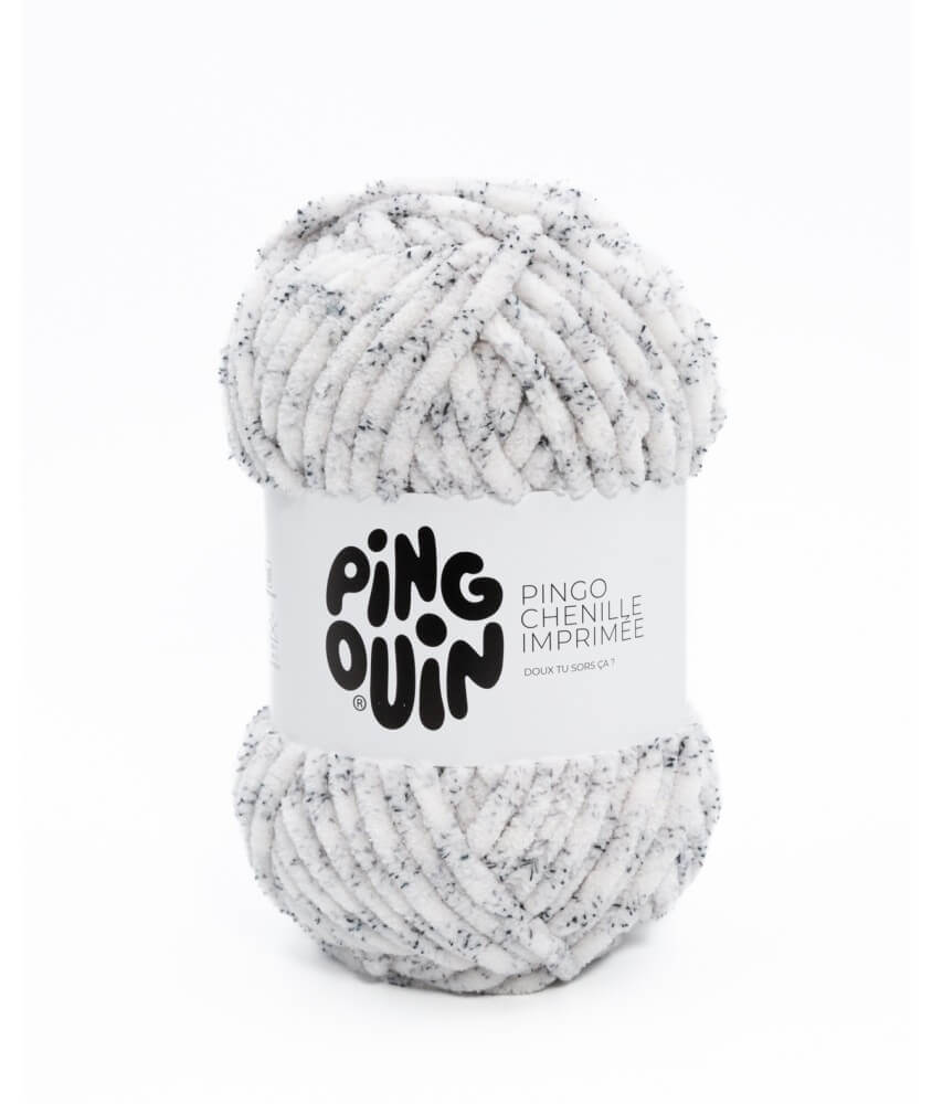 Fil velours 100GR à tricoter PINGO CHENILLE IMPRIMEE - Pingouin - certifié Oeko-Tex