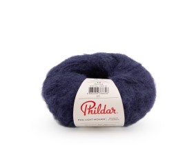 Pelote de Laine et Mohair à tricoter PHIL LIGHT MOHAIR - 25gr - Phildar