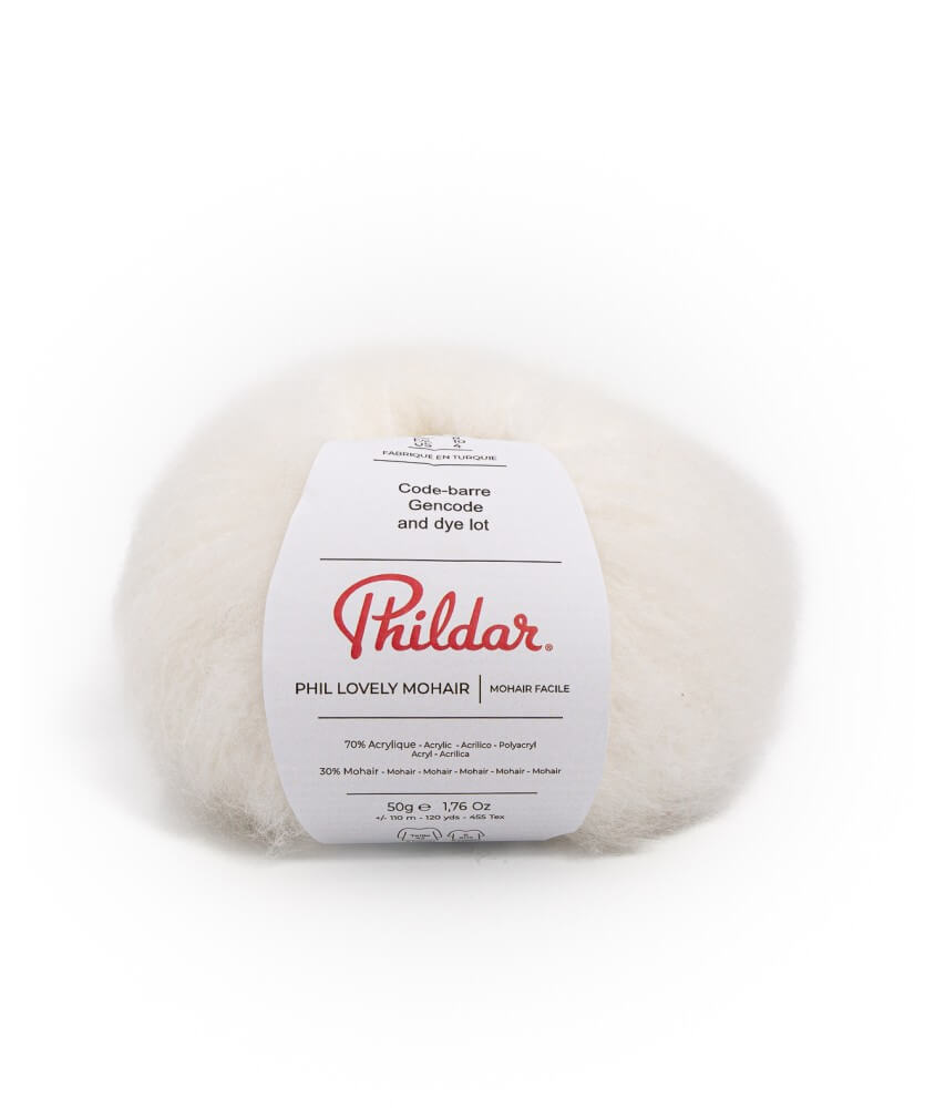 Pelote de mohair à tricoter PHIL LOVELY MOHAIR - Phildar