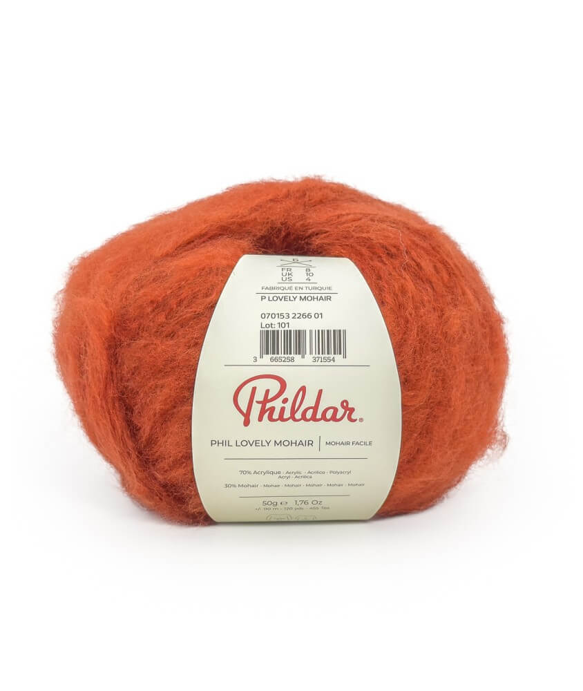 Pelote de mohair à tricoter PHIL LOVELY MOHAIR - Phildar