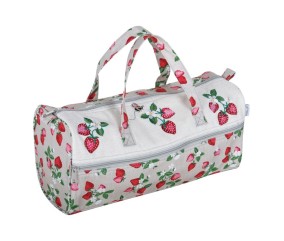 Sac à ouvrage "Fraise" - 16.5 x 45 x19.5 cm - Hobby Gift