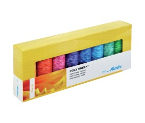 Lot de 8 Bobines de Fil à Broder Pastel - Amann Mettler