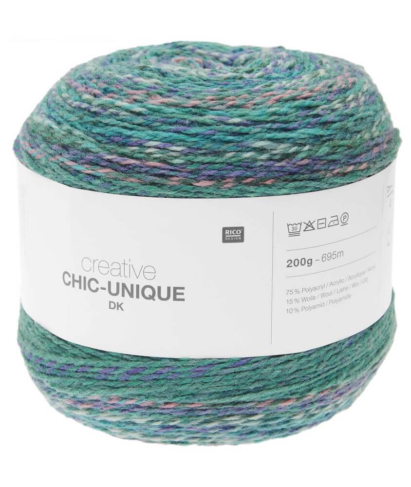 Pelote de laine à tricoter Creative Chic Unique DK - 200GR - Rico Design