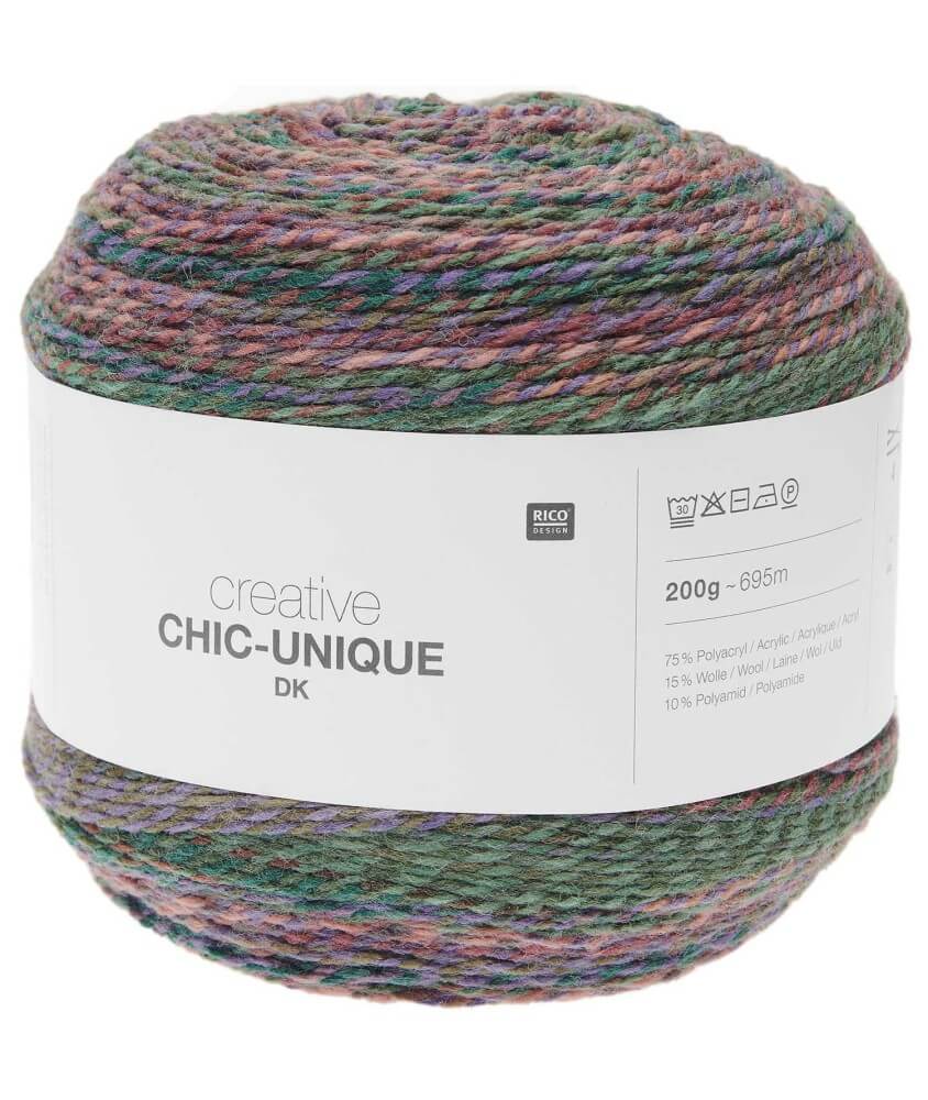 Pelote de laine à tricoter Creative Chic Unique DK - 200GR - Rico Design