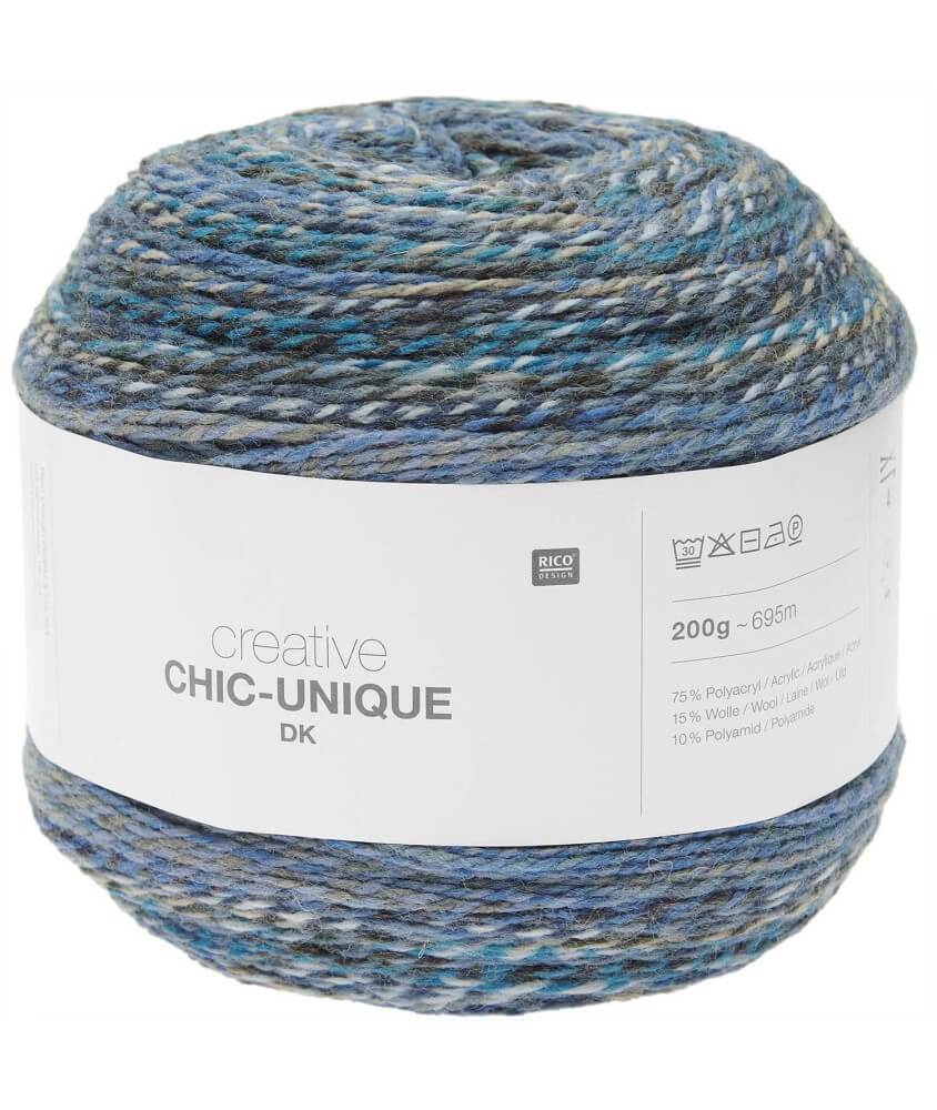 Pelote de laine à tricoter Creative Chic Unique DK - 200GR - Rico Design