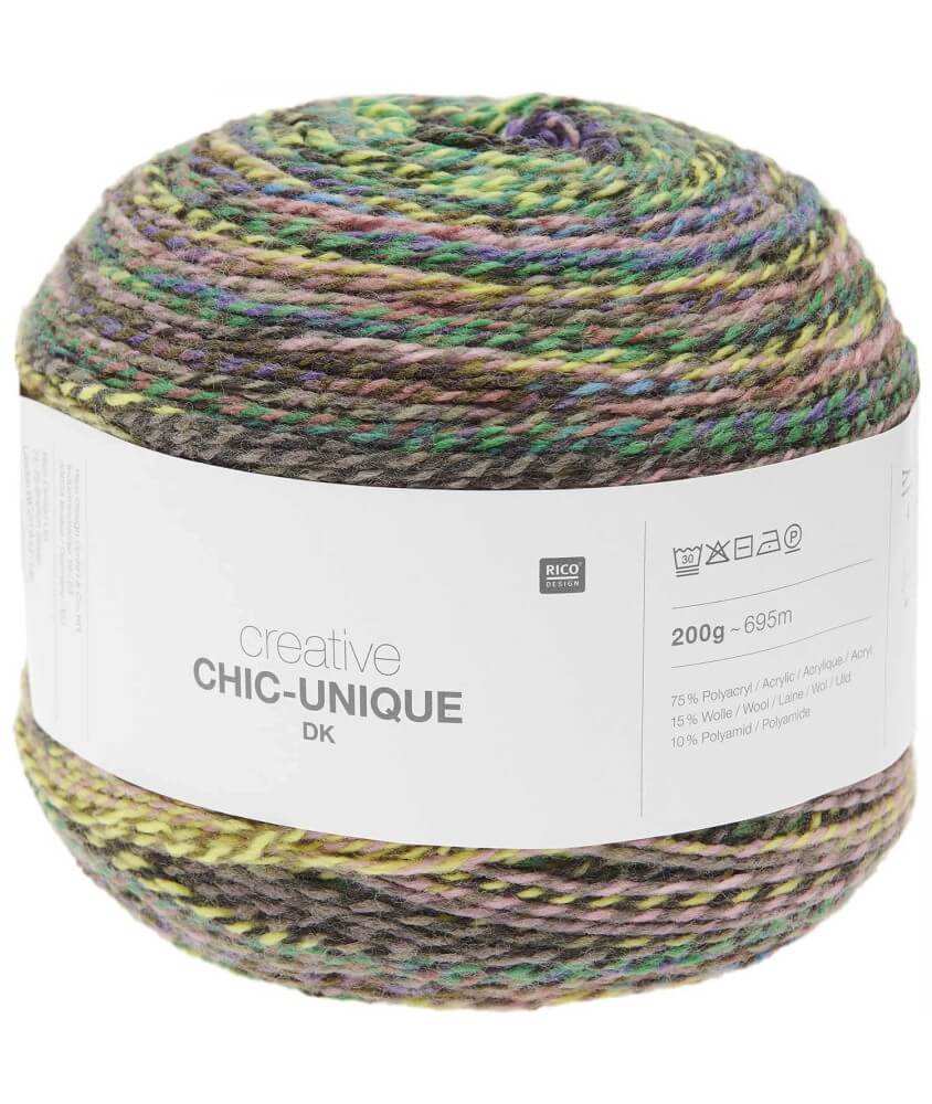 Pelote de laine à tricoter Creative Chic Unique DK - 200GR - Rico Design