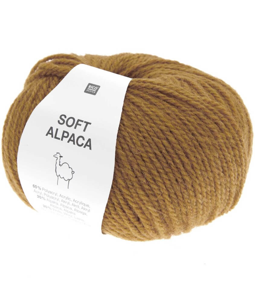 Pelote de laine et Alpaga SOFT ALPACA - Rico Design