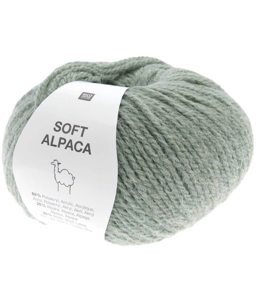 Pelote de laine et Alpaga SOFT ALPACA - Rico Design