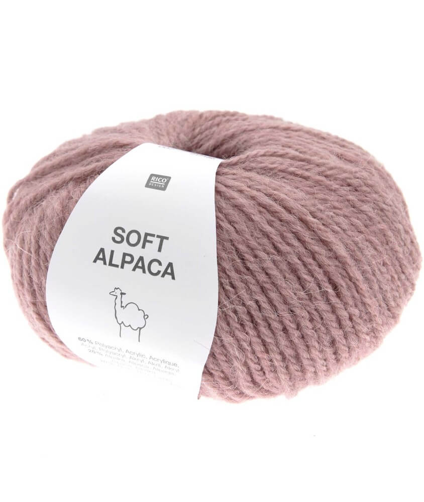 Pelote de laine et Alpaga SOFT ALPACA - Rico Design