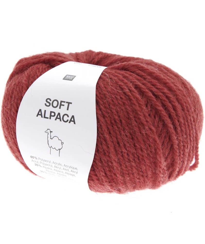 Pelote de laine et Alpaga SOFT ALPACA - Rico Design