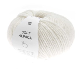 Pelote de laine et Alpaga SOFT ALPACA - Rico Design