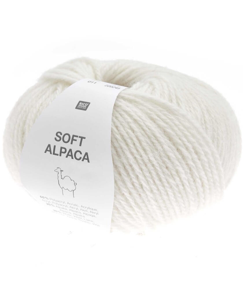 Pelote de laine et Alpaga SOFT ALPACA - Rico Design