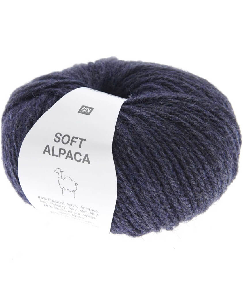 Pelote de laine et Alpaga SOFT ALPACA - Rico Design