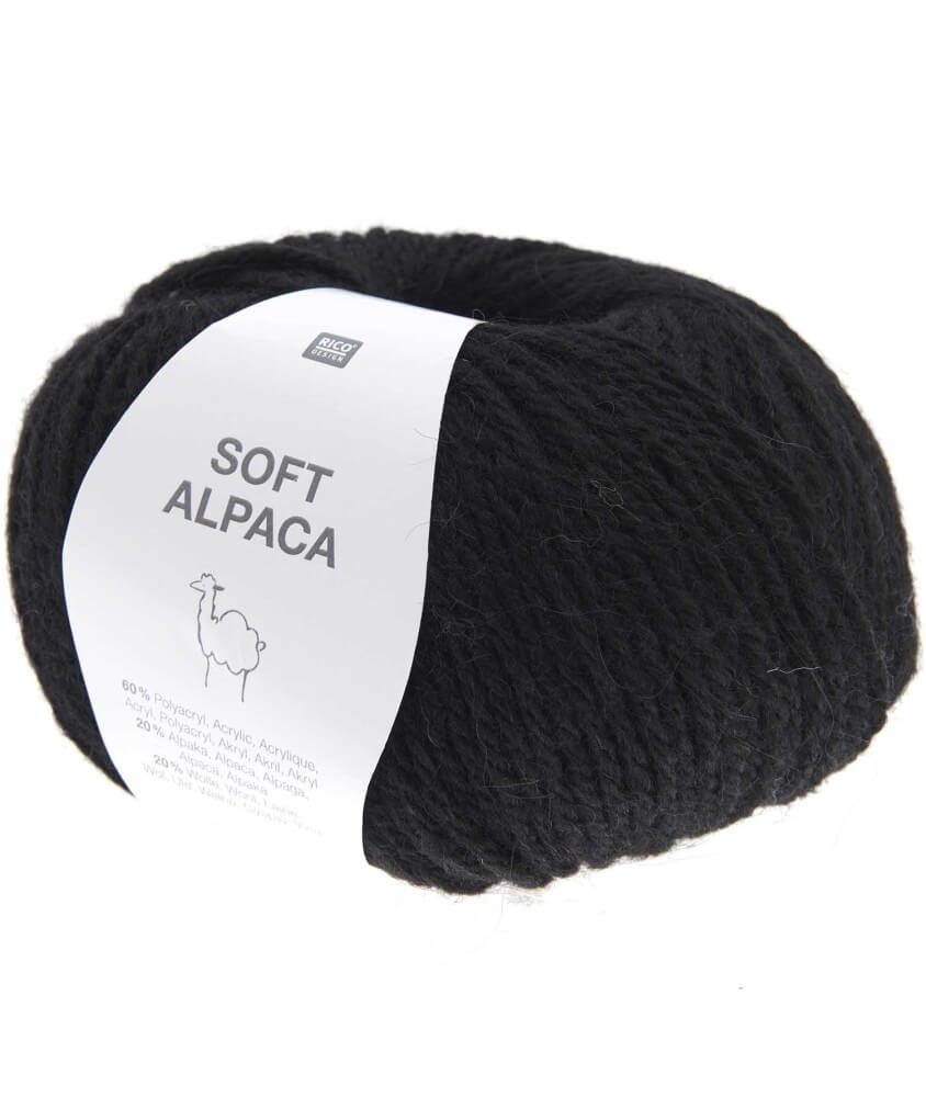 Pelote de laine et Alpaga SOFT ALPACA - Rico Design