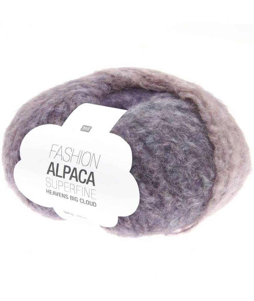 Fil de laine à tricoter Fashion Alpaca Superfine Heavens Big Cloud - 100GR - Rico Design