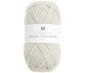 Fil à tricoter Essentials Vegan Cashmere aran - Rico Design