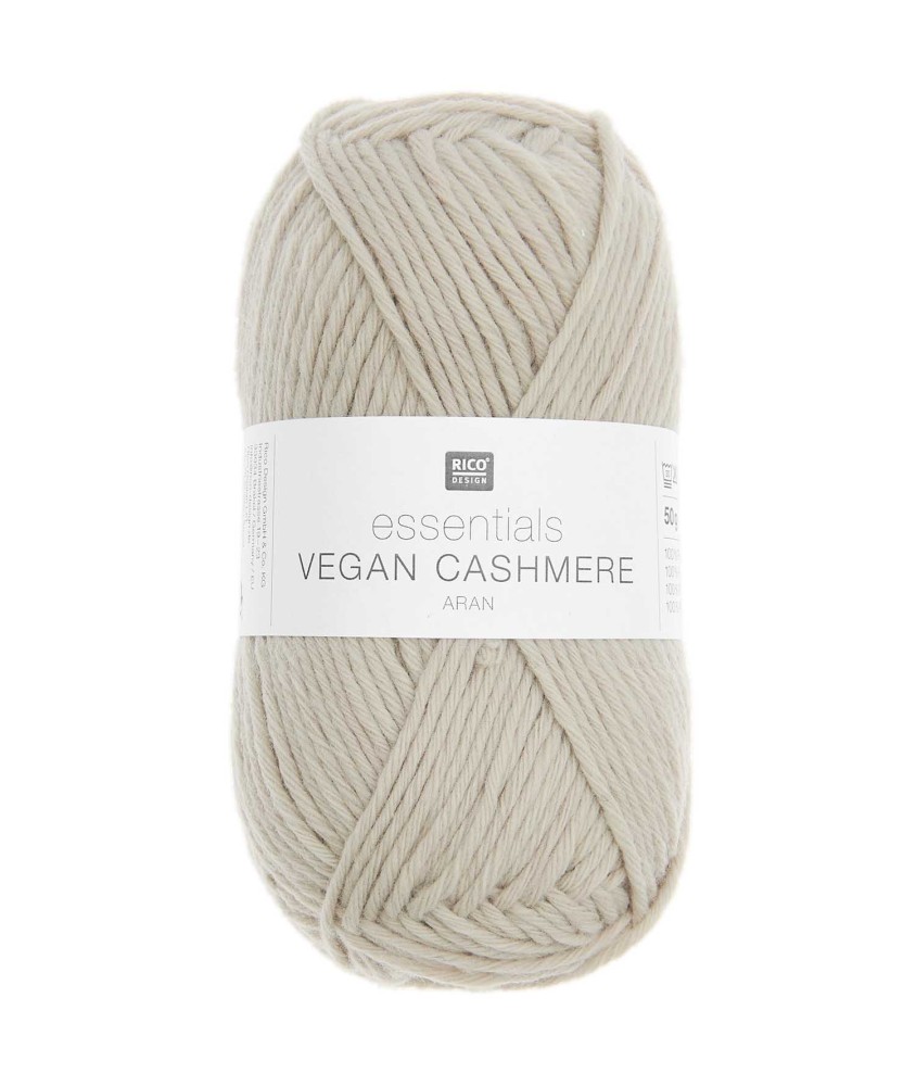 Fil à tricoter Essentials Vegan Cashmere aran - Rico Design