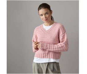 Fil à tricoter Essentials Vegan Cashmere aran - Rico Design